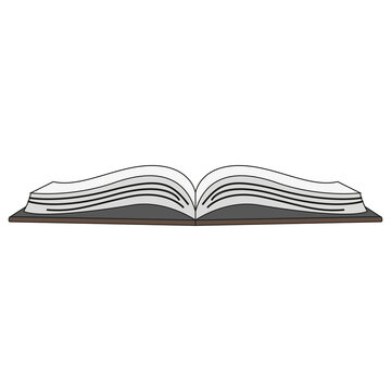 Book Clipart-open book 131