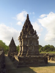 Architecture Temple Prambanan Java Indon&eacute;sie