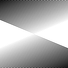 Lines pattern. Diagonal stripes illustration. Striped image. Linear background. Strokes ornament. Abstract wallpaper. Modern halftone backdrop. Digital paper, web design, textile print. Vector artwork