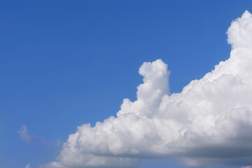 Fototapeta na wymiar cloud and blue sky background