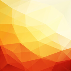 Abstract yellow geometric background