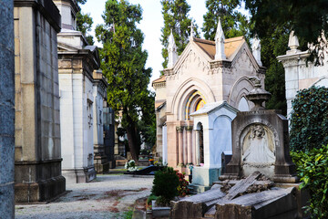 Obraz premium cementerio milan