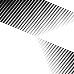 Lines pattern. Diagonal stripes illustration. Striped image. Linear background. Strokes ornament. Abstract wallpaper. Modern halftone backdrop. Digital paper, web design, textile print. Vector artwork
