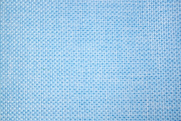 Fototapeta na wymiar The texture of the napkin. Blue gunny as a background.