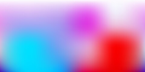 Light Blue, Red vector blur background.