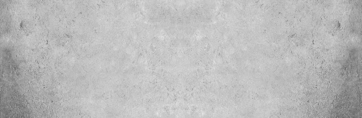 Photo sur Plexiglas Violet pâle Fond de texture de calcaire de peinture grise panoramique dans du papier peint à la maison à couture légère blanche. Retour plat large béton table en pierre concept de sol carrière de granit surréaliste stuc surface grunge paysage panoramique