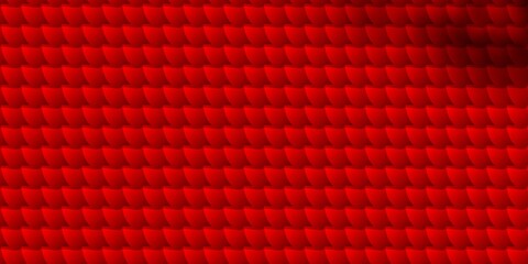 Fototapeta premium Light Red vector background in polygonal style.