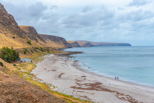 Rugged Coastlina Of Fleurieu Peninsula Near Wirrina Cove, Australia