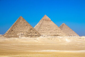 Great Pyramid of Giza, UNESCO World Heritage site, Cairo, Egypt.