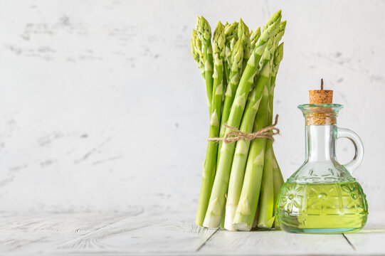 Bunch of fresh asparagus