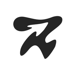 letter z arrow logo