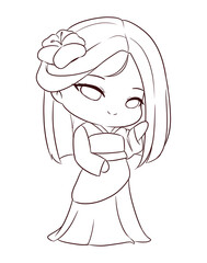 Illustration Cartoon SD Cute Kids
