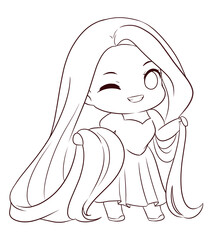 Illustration Cartoon SD Cute Kids
