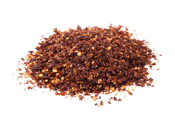 Habanero chilli Flakes in white natural spice