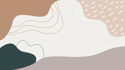 Abstract shapes background.Vector illustration of abstract backgrounds with pastel colors.