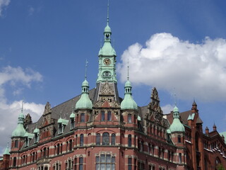 historische Architektur in Hamburg