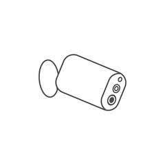 Mini camera icon. Vector Illustration