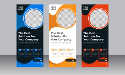 Corporate Rollup Banner Design