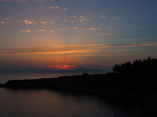 Atardecer monta&ntilde;as
