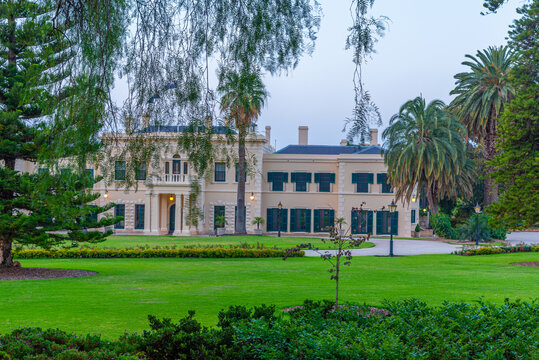 Government house at Adelaide, Australia