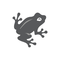 Frog icon. Vector Illustration