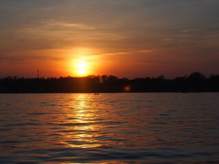 Outdoor Recreation on Lake Canoeing