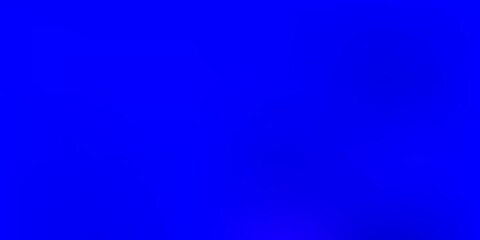 Dark BLUE vector blurred pattern.