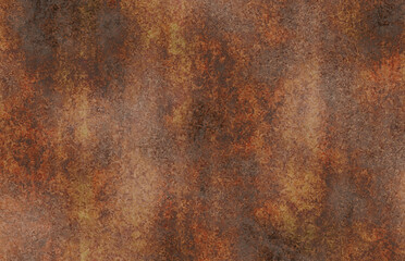 rusty eroded metal surface 