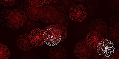 Light Red vector texture with disks.