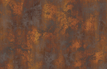 rusty eroded metal surface 