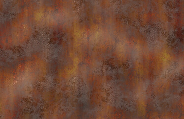 rusty eroded metal surface 