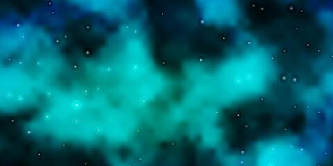 Fototapeta premium Light BLUE vector background with colorful stars. Decorative illustration with stars on abstract template. Design for your business promotion.