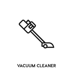 vacuum cleaner icon vector. vacuum cleaner sign symbol 