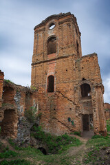 The castle ruins in Korets