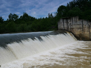 dam on the river