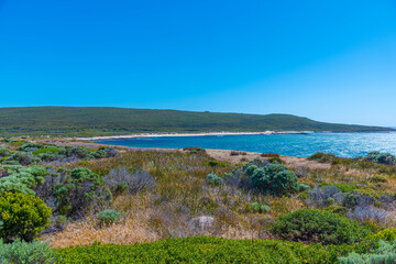 Rugged coastline of Cape Leeuwin in Australia