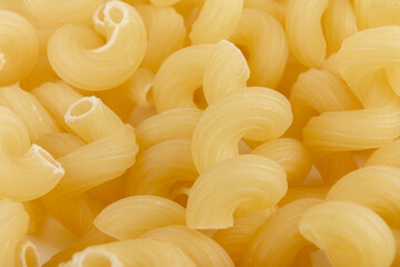 instant pasta close-up on the background