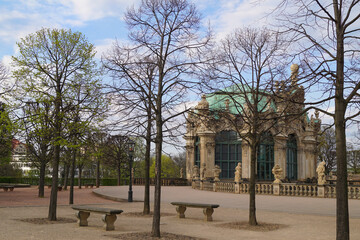 The Wallpavillon in the Zwinger in Dresden