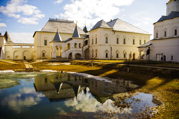 The ancient Kremlin in the city of Rostov. Yaroslavl region, Russia