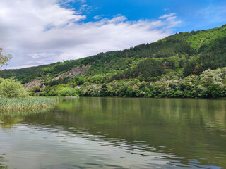 Spring Landscape of Pancharevo lake, Bulgaria