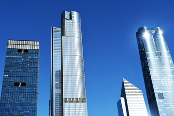 Obraz premium MANHATTEN/NYC SKYSCRAPERS