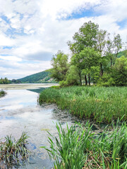 Spring Landscape of Pancharevo lake, Bulgaria