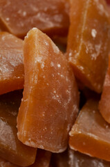 typical Mexican sweet crystallized pumpkin