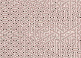 Colour Hexagon Tile Connection art background design illustration