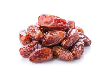 Dates isolated on white background