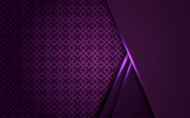 modern abstract future purple background banner with purple light line in geometric texture.