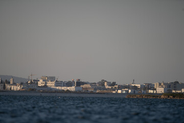 View of coast of Tunis 