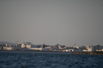 Fototapeta premium View of coast of Tunis 