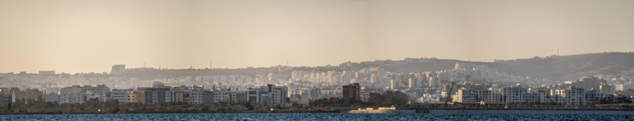 View of coast of Tunis 