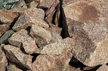 Beautiful stones close-up. Stone texture
